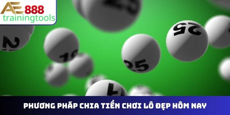 Phương pháp chia tiền chơi lô đẹp hôm nay